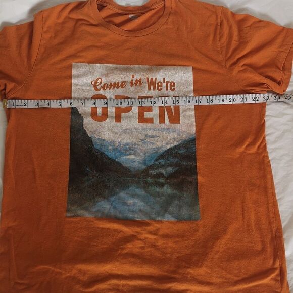 Old Navy Men T-shirt XL Orange - Picture 10 of 16